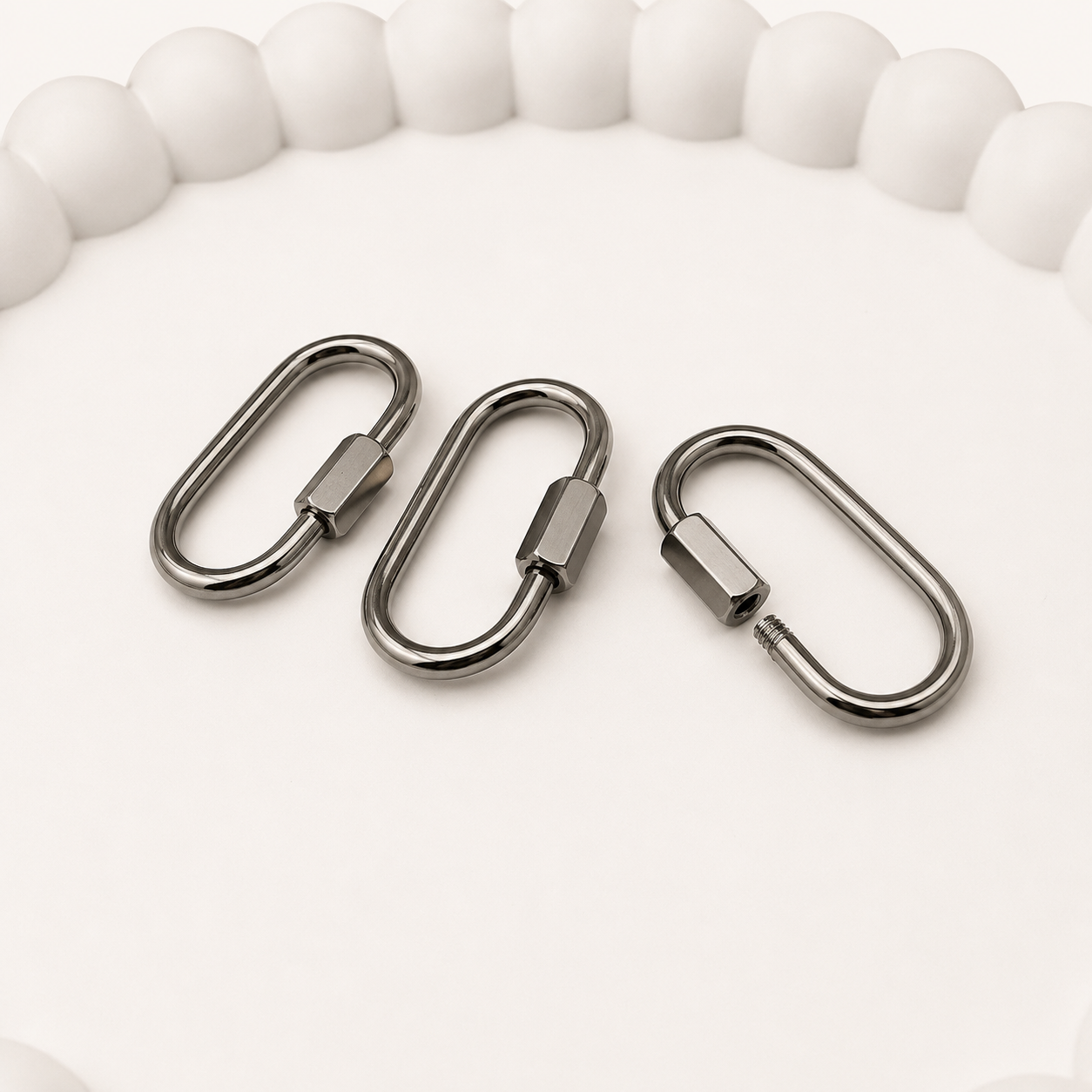 Oval Carabiner Clasp - 26mm