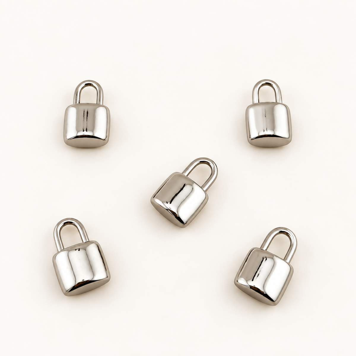 Petite Padlock Charm – 13mm