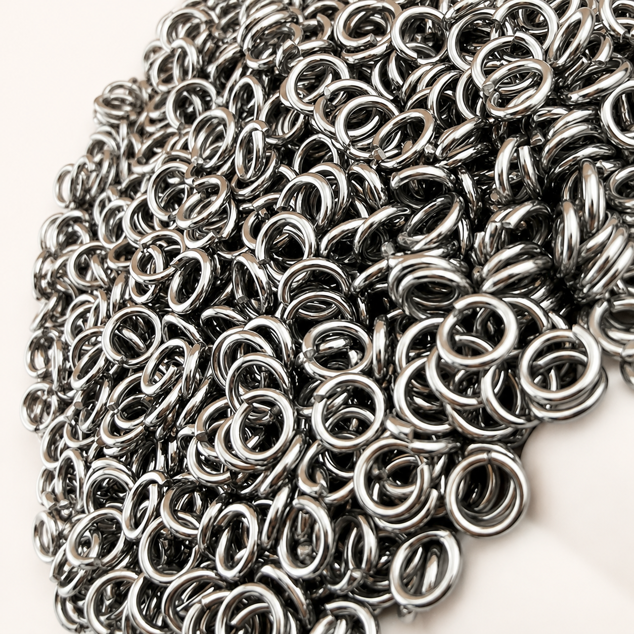 7mm Open Jump Rings - Multiple Gauge Options
