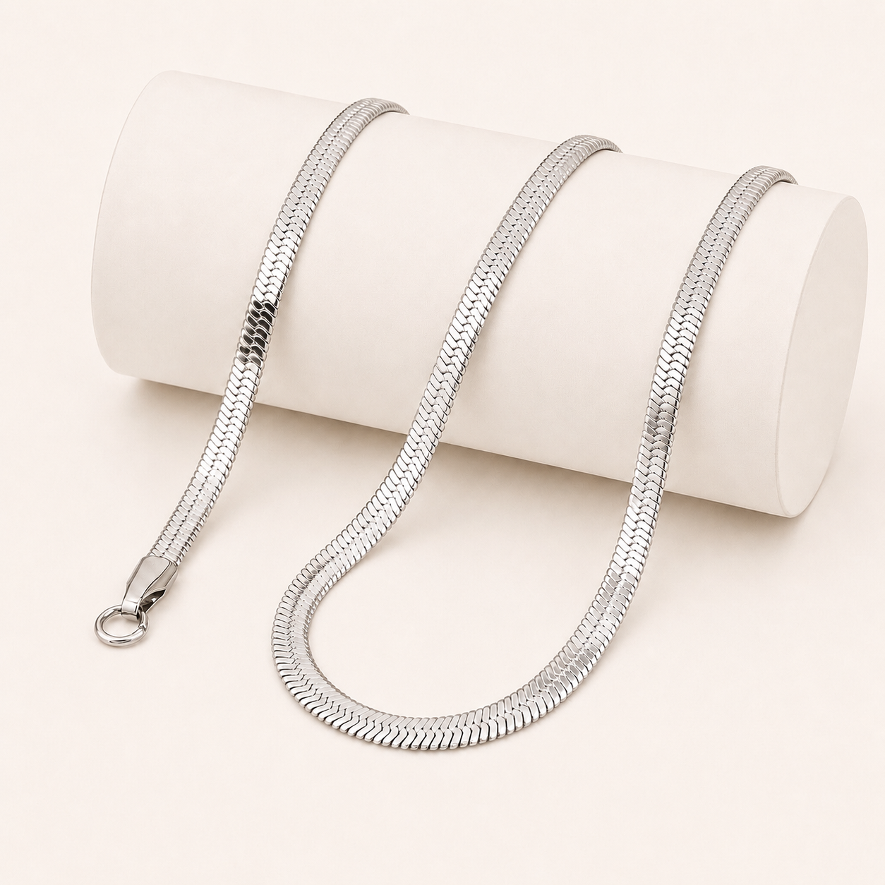 3mm Snake Chain Necklace – 17.7"