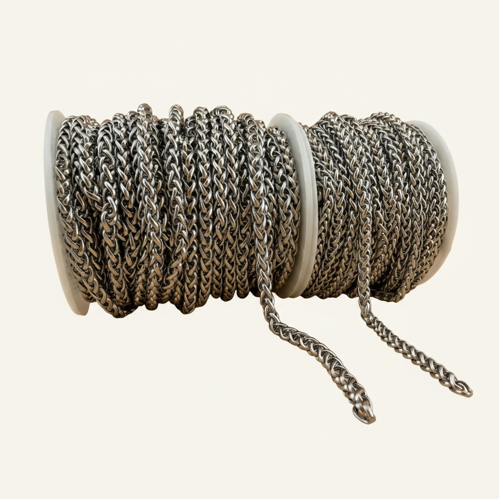 Wheat Chain - Multiple Sizes (3mm-4mm)
