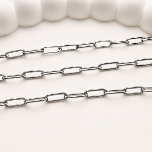 9x3mm Paperclip Chain