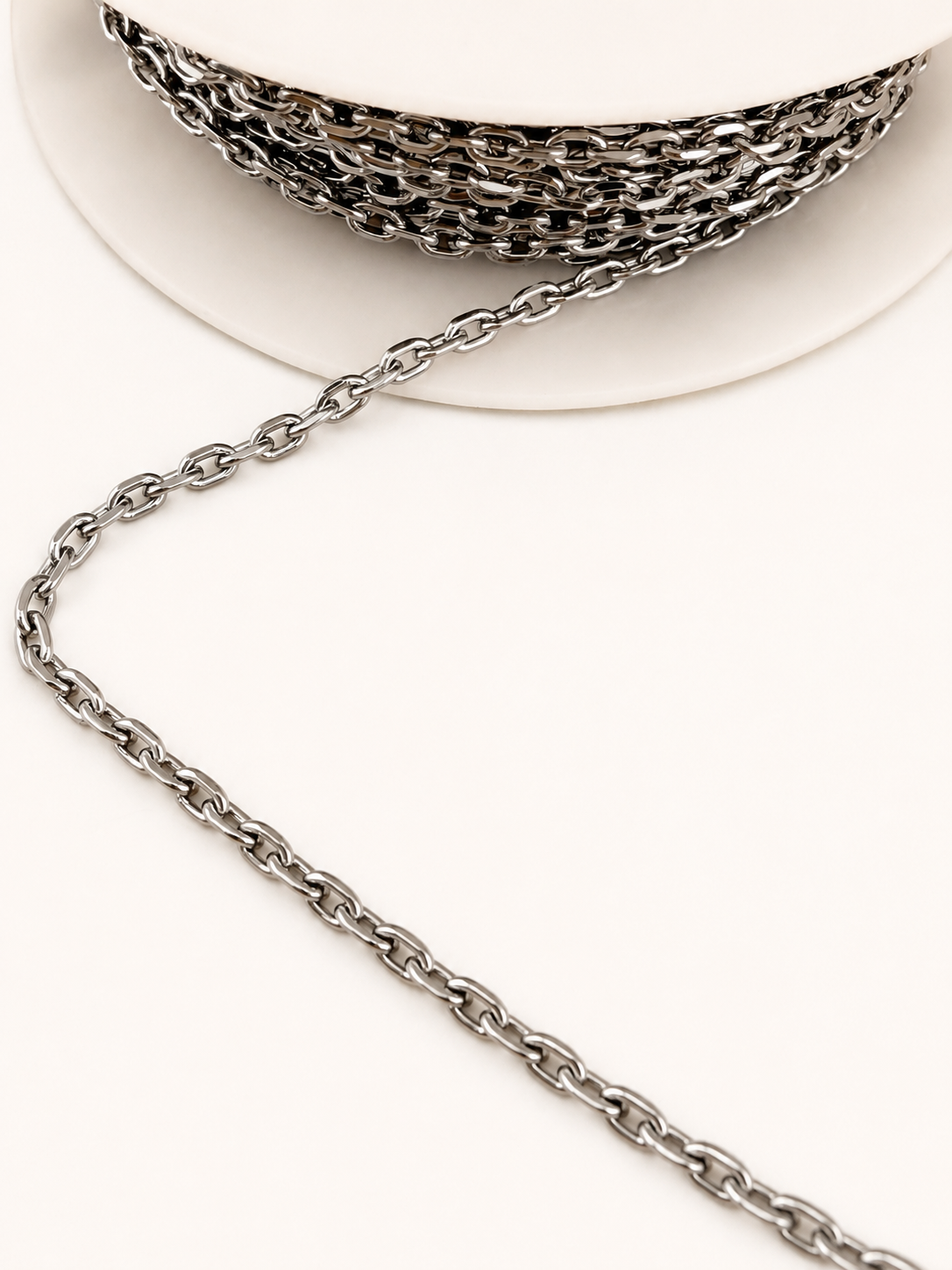 Diamond-cut Cable Chain - 3x2mm