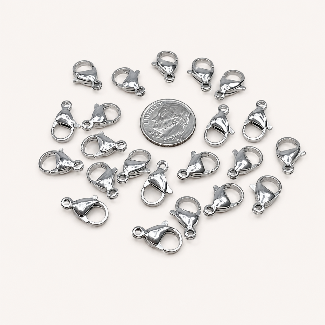 15mm Lobster Clasp (5/10 Pack)