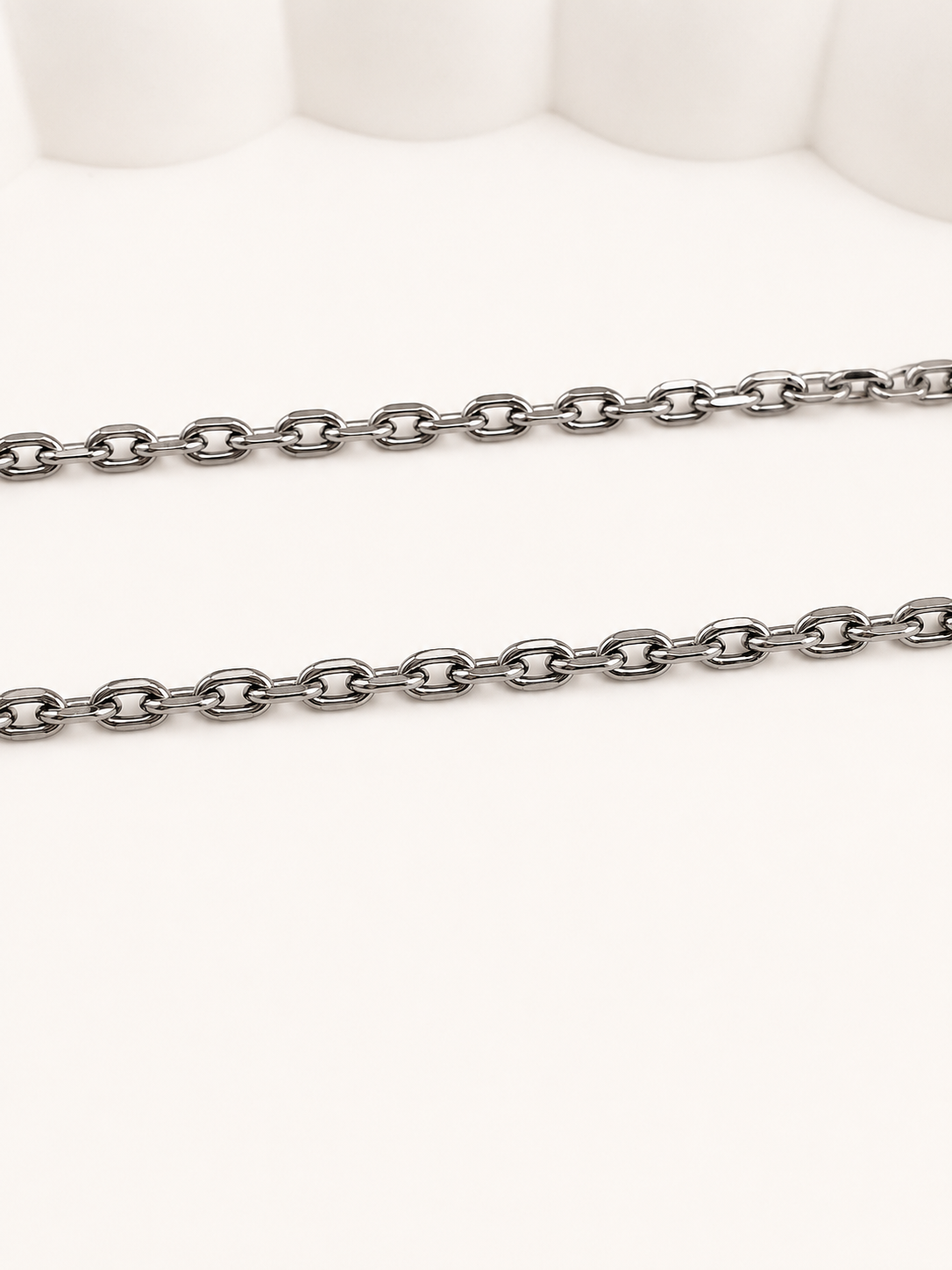 Diamond-cut Cable Chain - 3x2mm