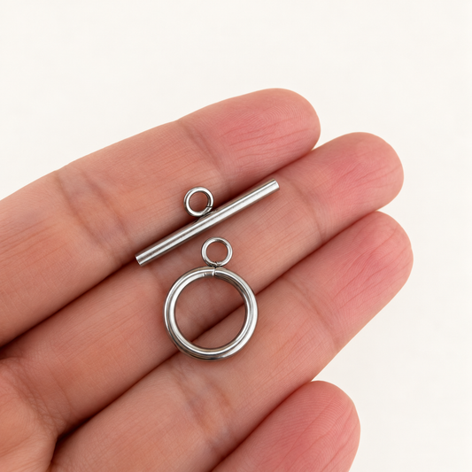 Round Toggle Clasp – 24.5mm