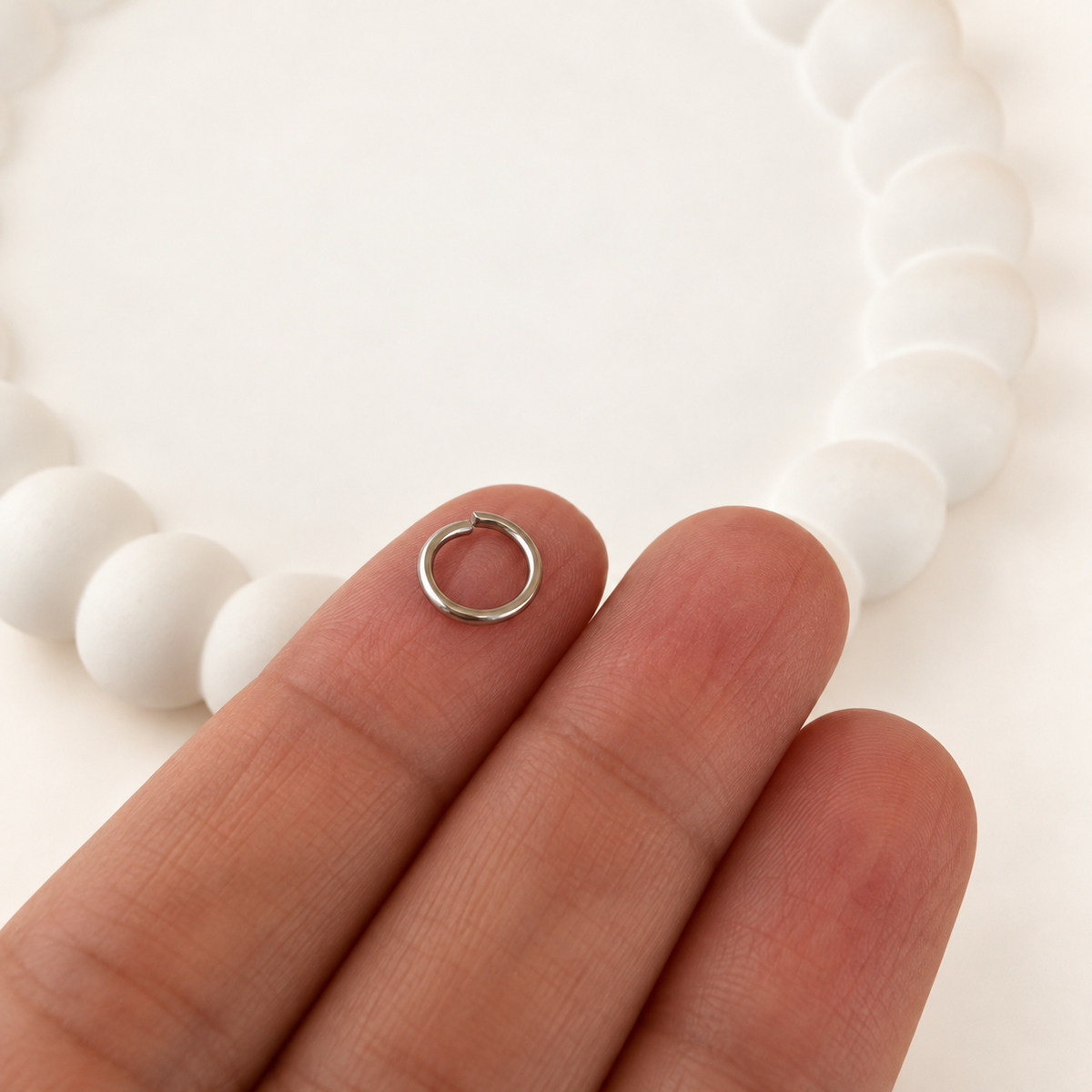 9mm  • 17 Gauge Open Jump Rings