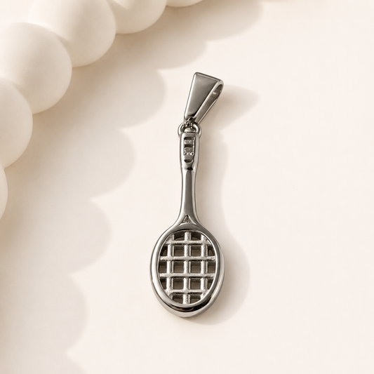 Tennis Racket Pendant - 31x10mm