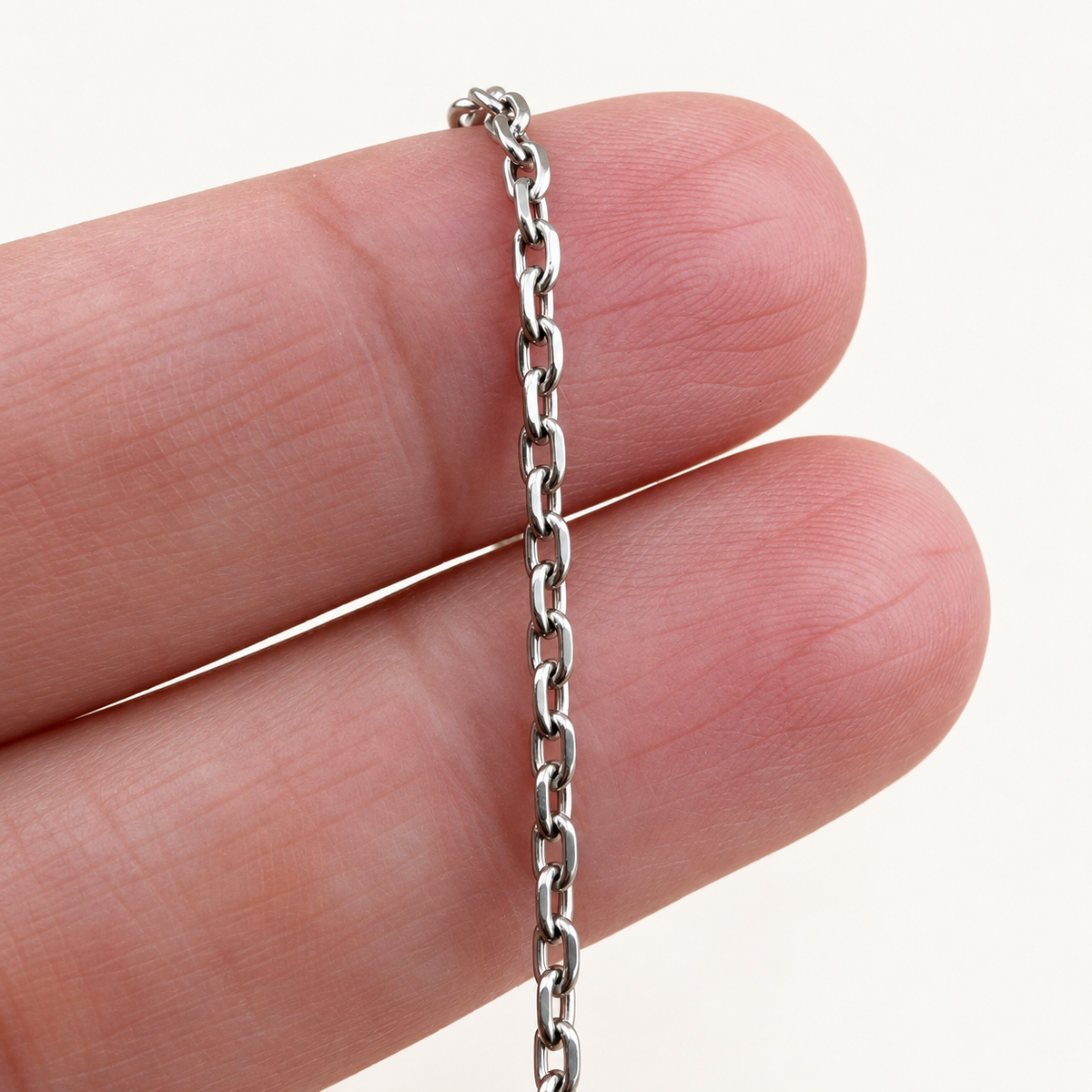 Small Round Heart Coin Necklace