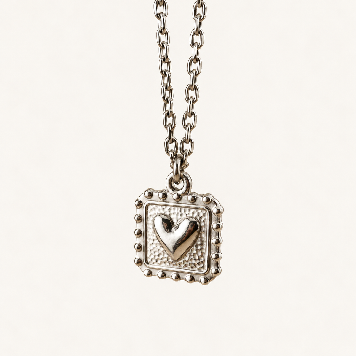 Framed Heart Necklace