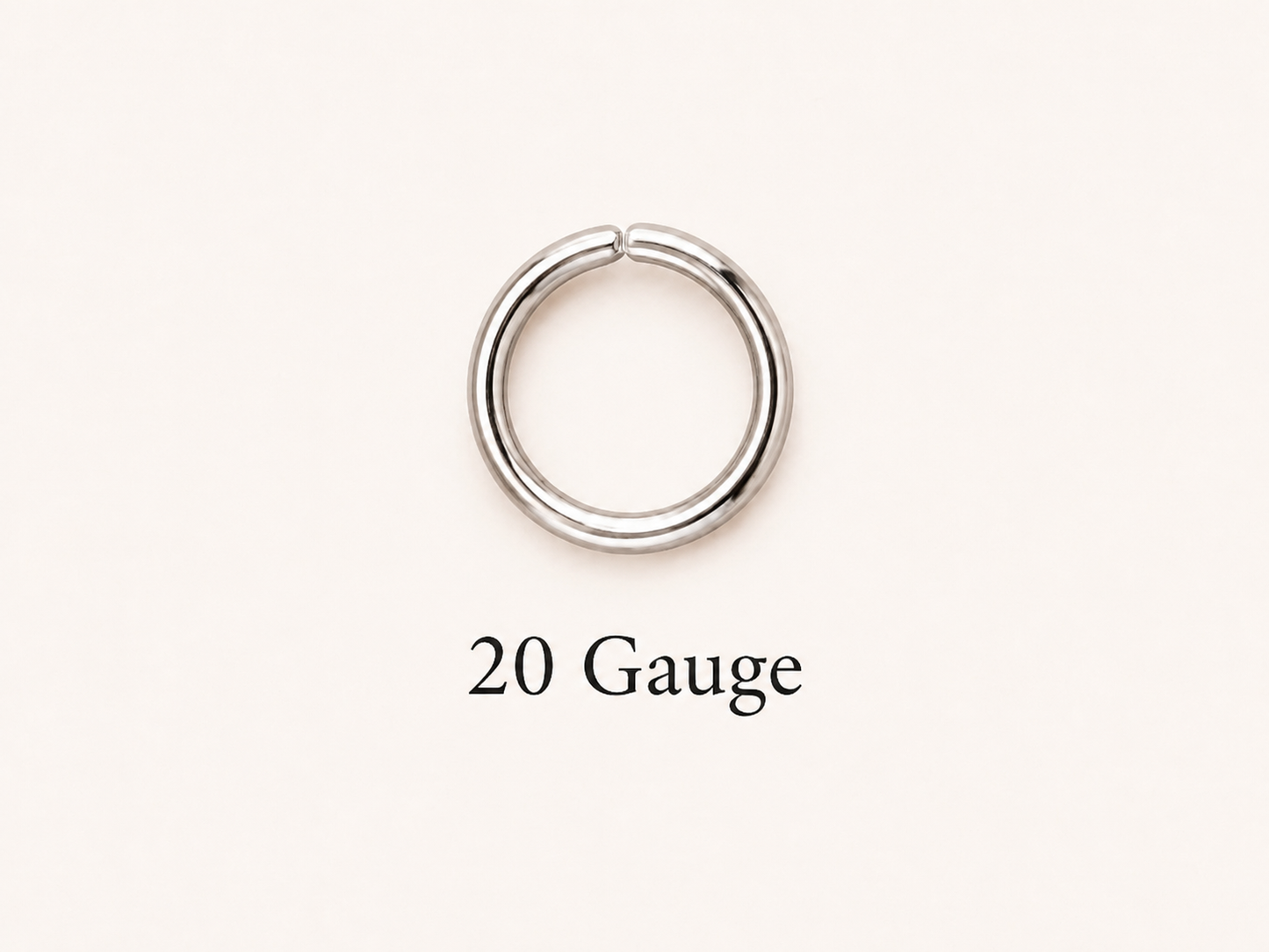 7mm Open Jump Rings - Multiple Gauge Options