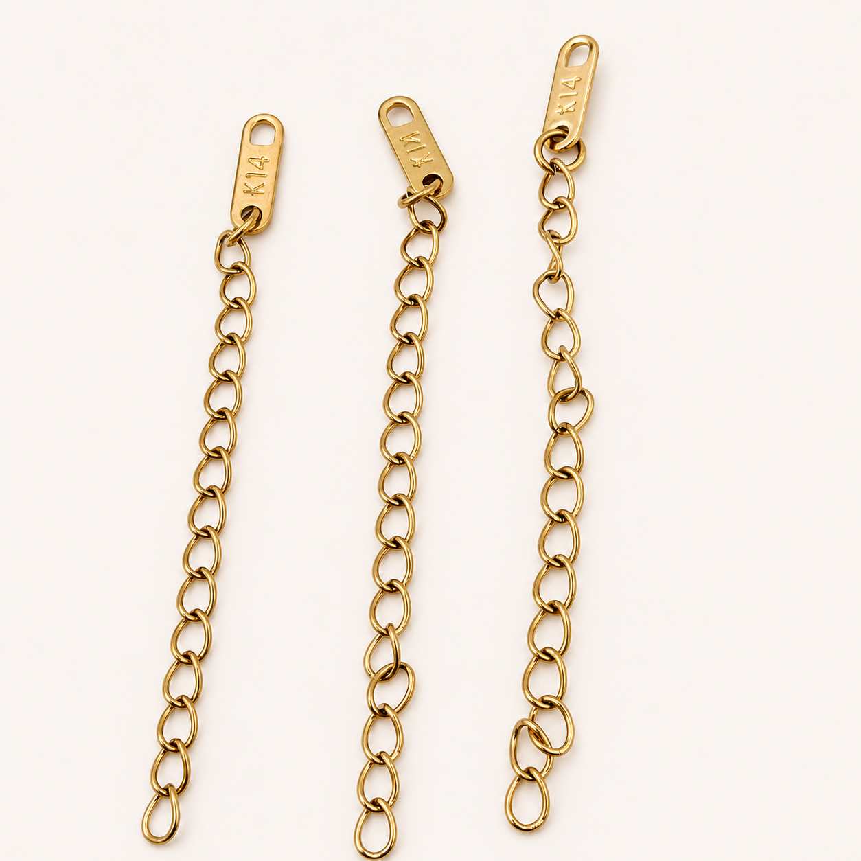 2.5" Gold Chain Extender