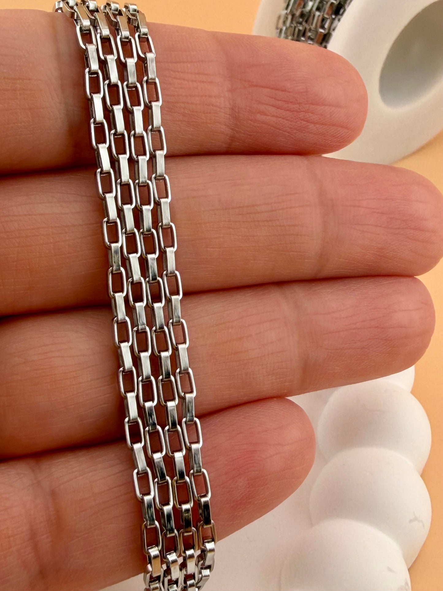 Venetian Box Chain - 4x2mm