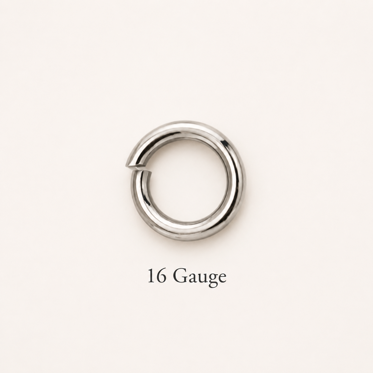 7mm Open Jump Rings - Multiple Gauge Options