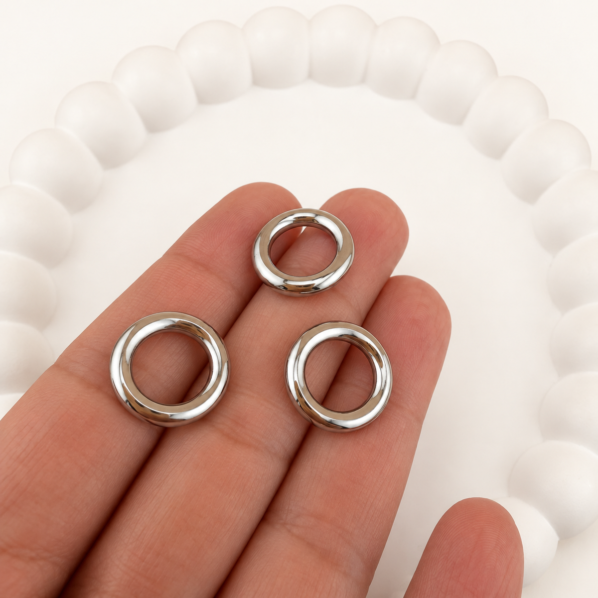 Thick Round Linking O Rings – Multiple Sizes