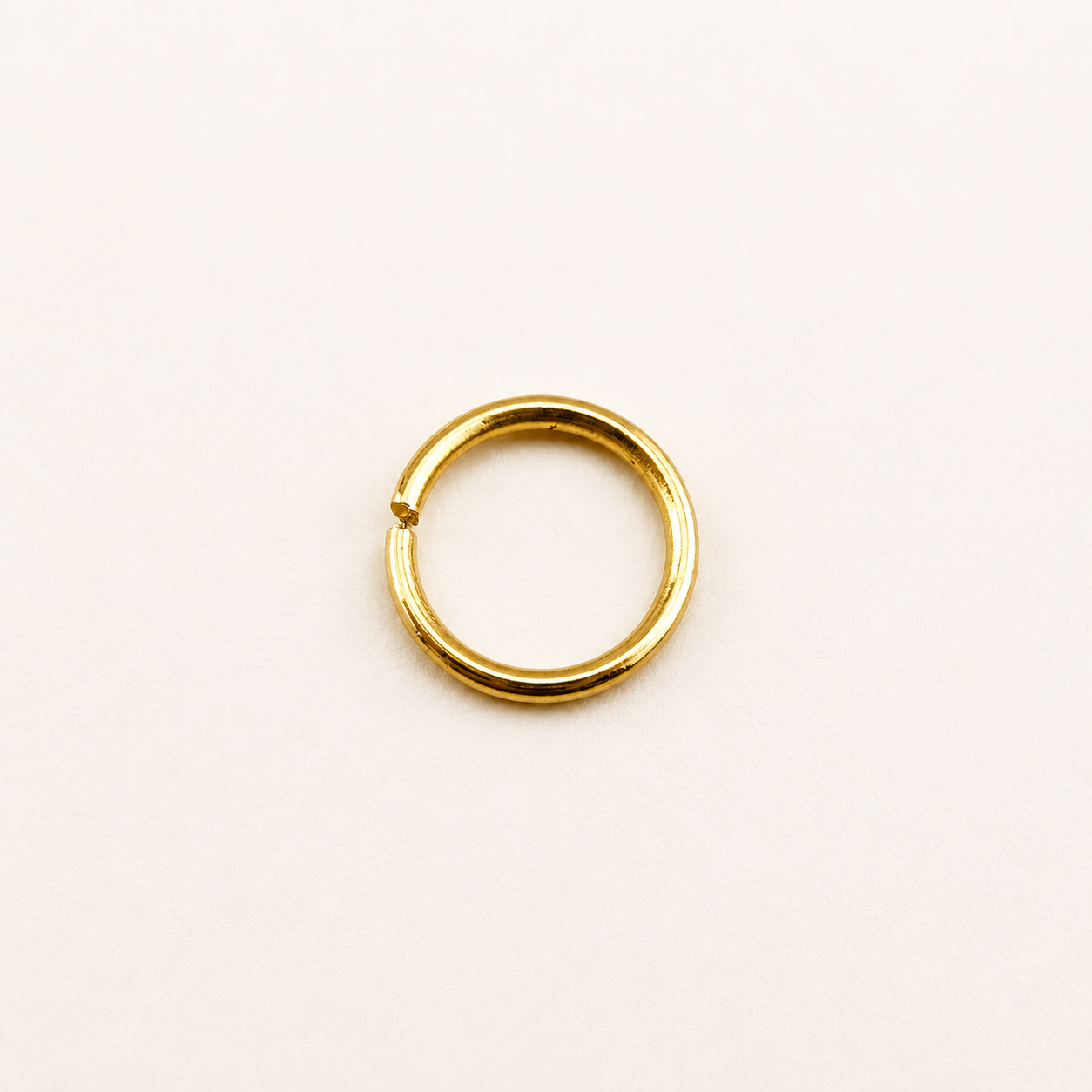 7mm • 20 Gauge - 24K Gold Open Jump Rings