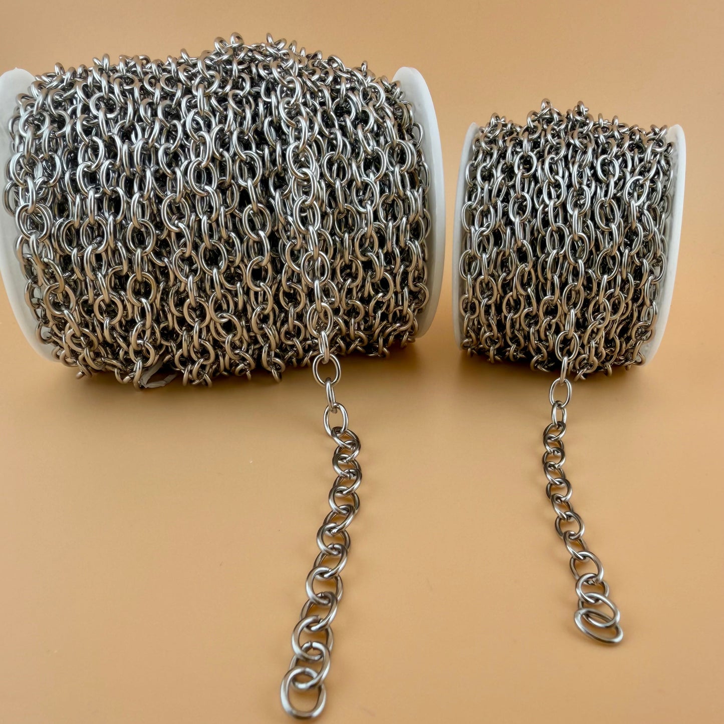Oval Cable Chain - Multiple Sizes