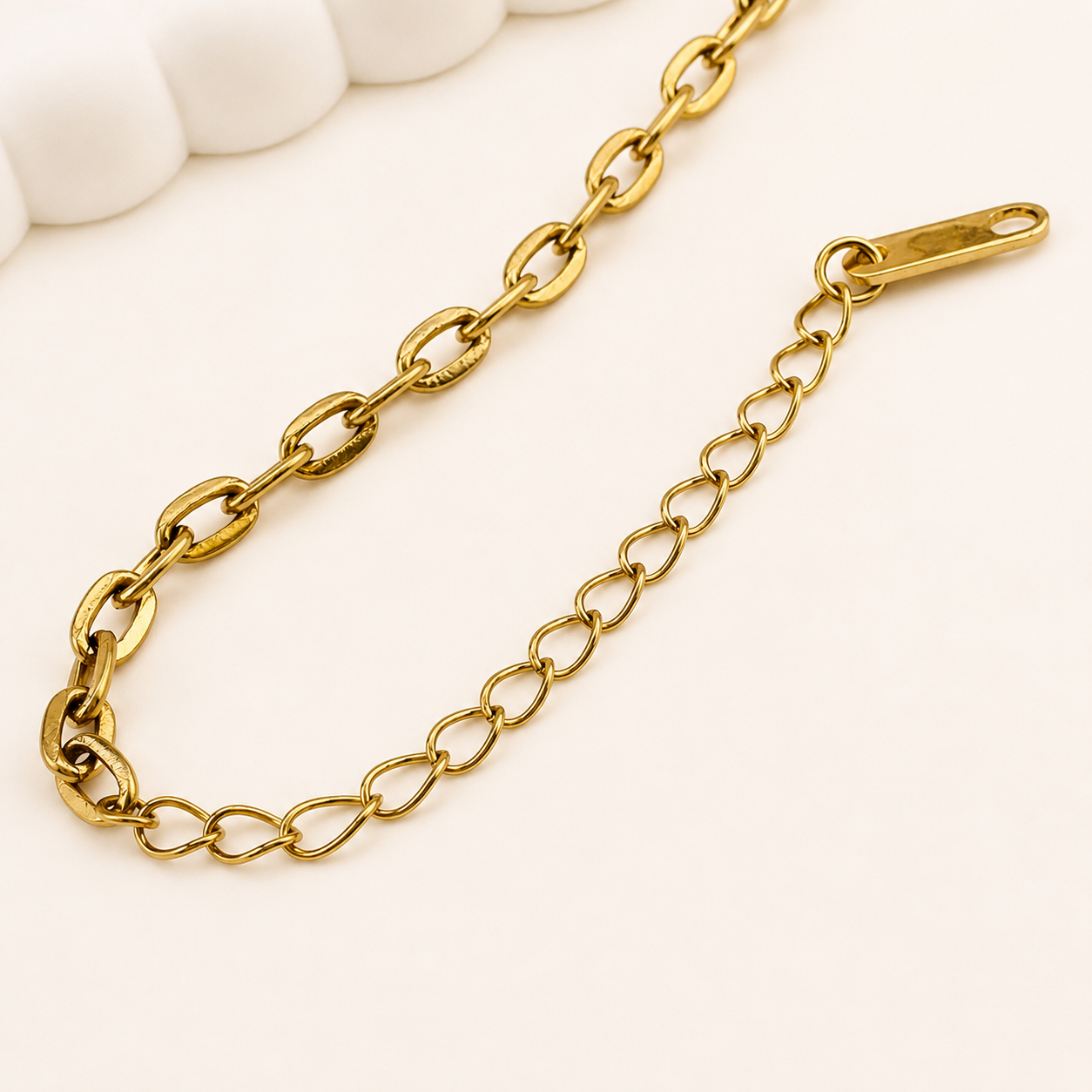 2.5" Gold Chain Extender
