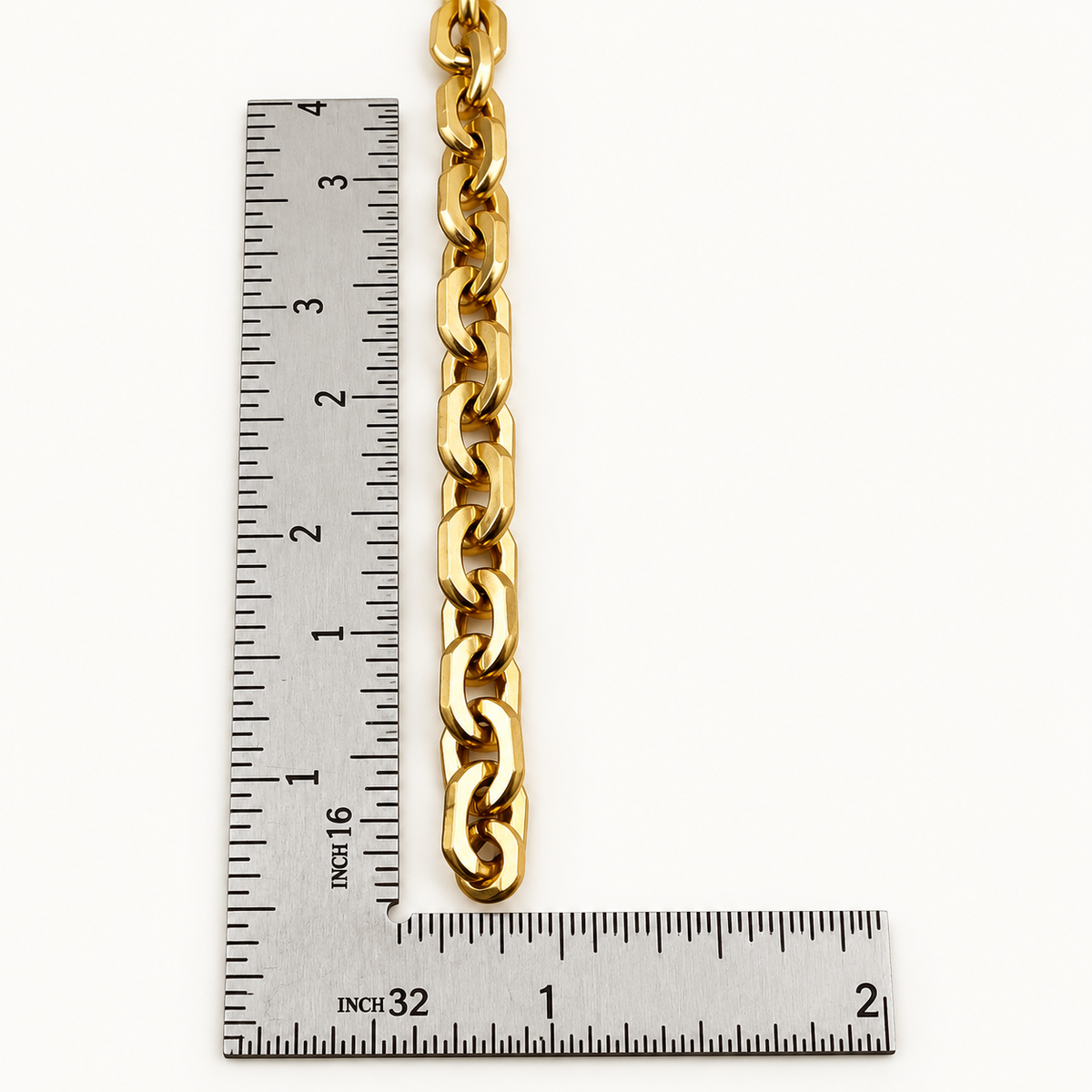 Gold Modern Cable Chain – 10.5x7mm