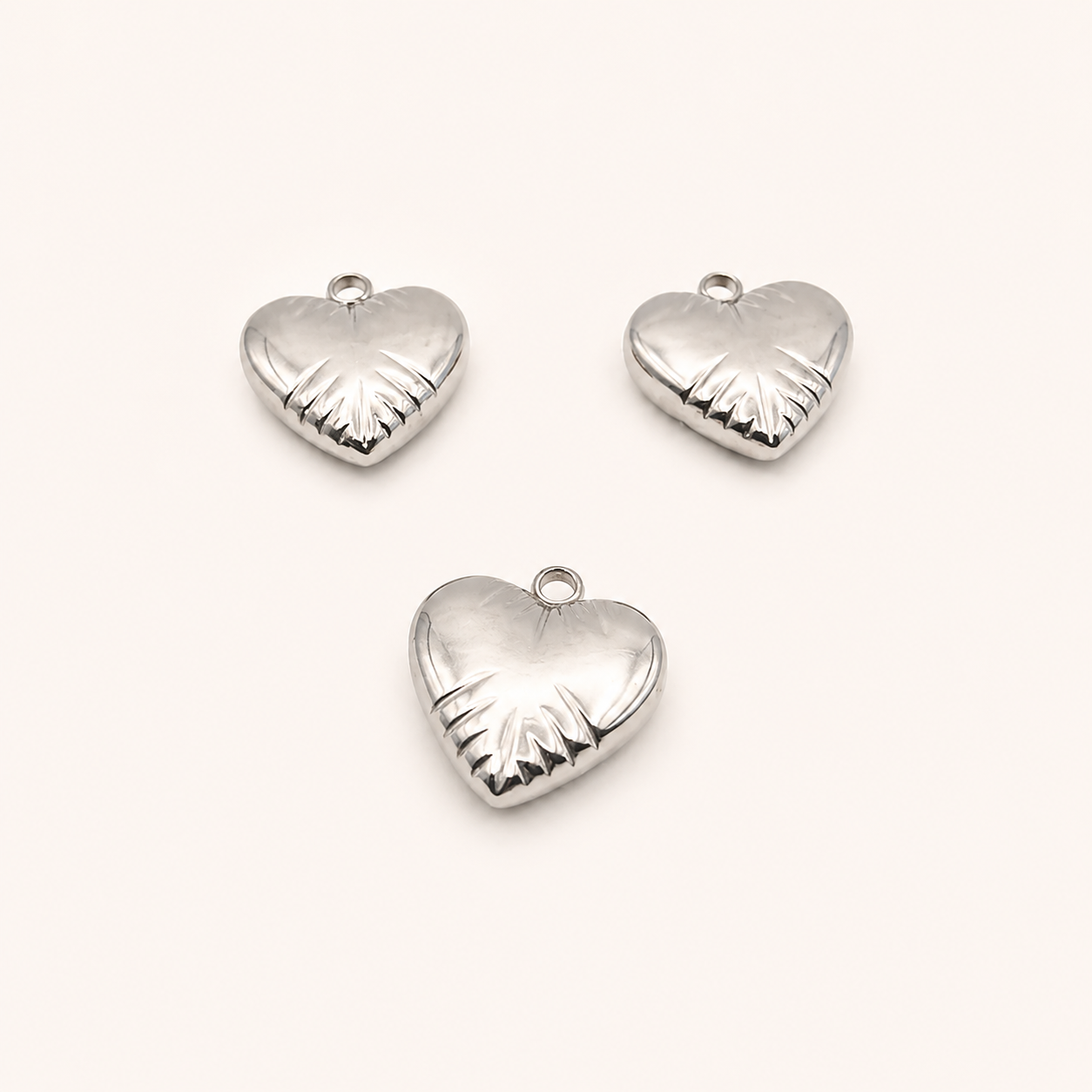 Amore Heart Pendant - 17x16mm