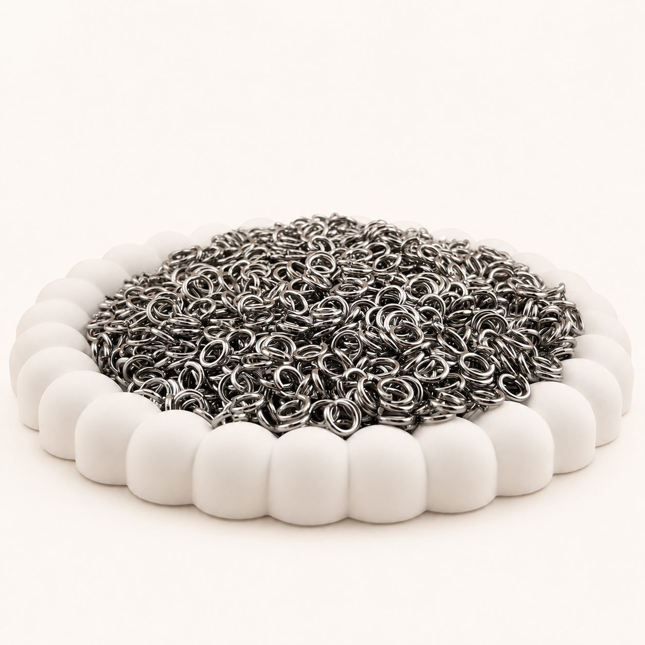7mm Open Jump Rings - Multiple Gauge Options