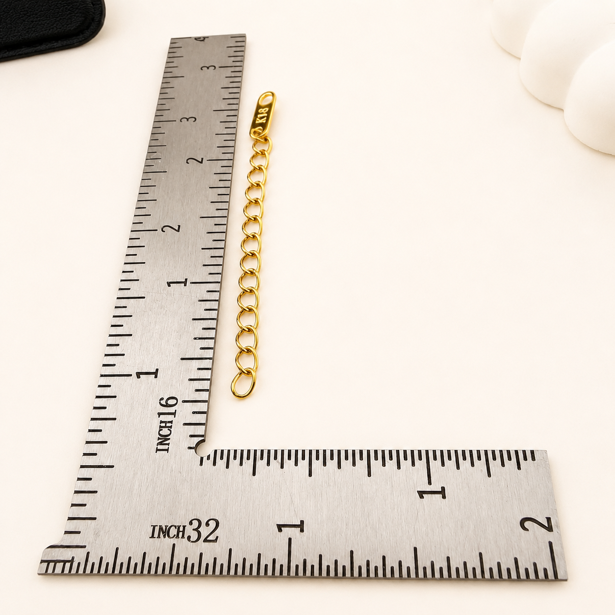 2.5" Gold Chain Extender