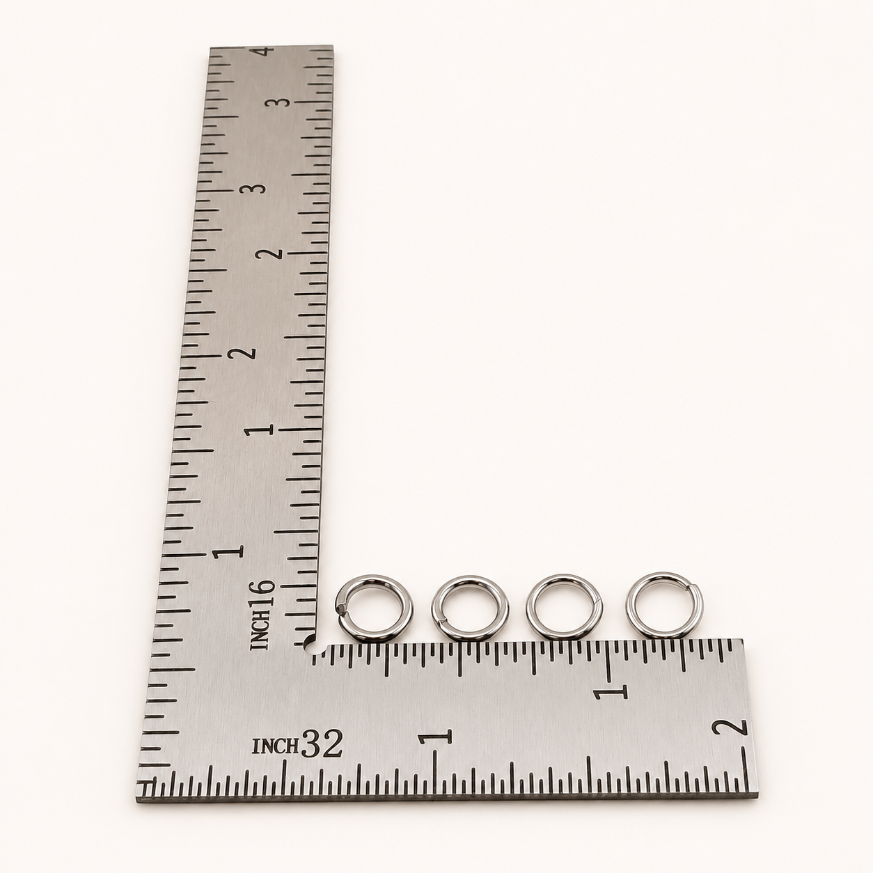 7mm Open Jump Rings - Multiple Gauge Options
