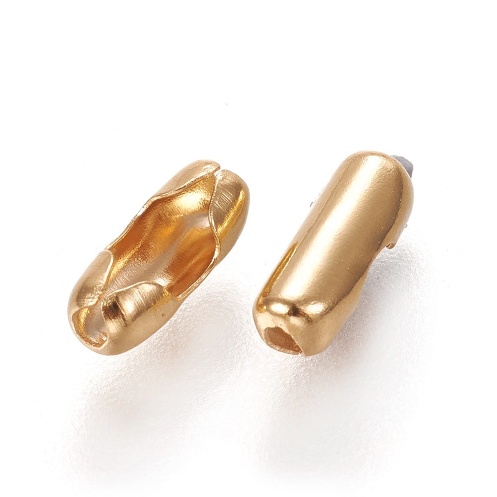 Gold Ball Chain - 2mm