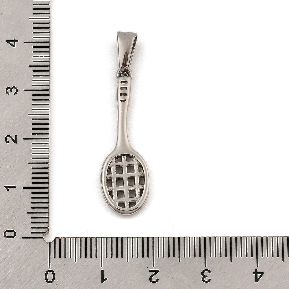 Tennis Racket Pendant - 31x10mm