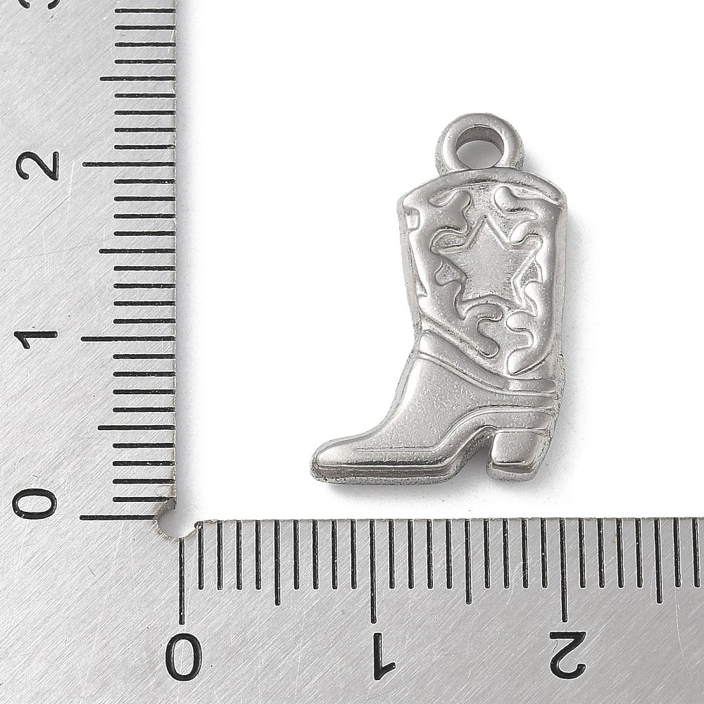 Boot-shaped Pendant - 20.5x13.5mm