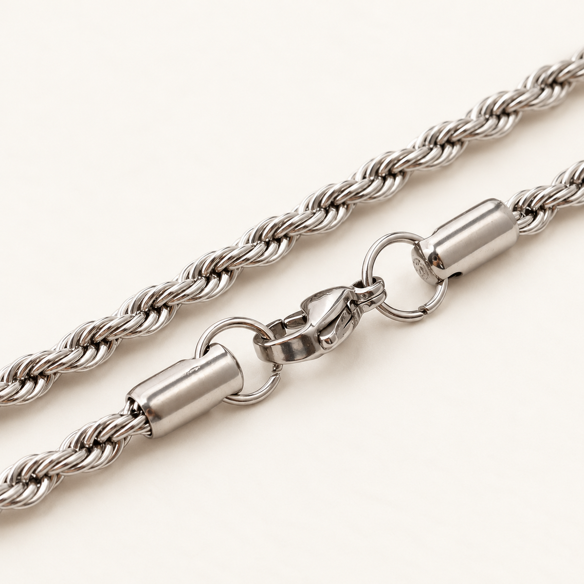 Rope Chain Necklace - Available in 3mm & 4mm