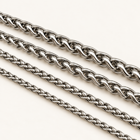 Wheat Chain - Multiple Sizes (By the Foot)