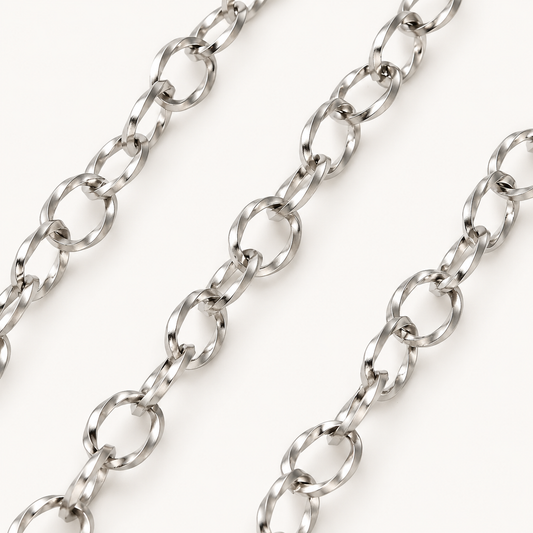 Twisted Cable Chain – 8.5x6.5mm